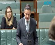 Health Minister Mark Butler outlines the 200 chemicals in vapes and the unknown health effects as he introduces his anti-vaping bill. Footage: Hansard