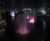 Burj Dubai / Burj Khalifa Fountain in HD. &#39;Time to Say Goodbye&#39; by Sarah Brightman and Andrea Bocelli (&#39;Con Te Partiro&#39;). Best quality. View from the Dubai Mall. Burj Khalifa officialy opened January 4, 2010.&#60;br/&#62;&#60;br/&#62;For those posting complaints abt UAE not helping with drinking water to third world countries - this is not drinkable water. Most of it is a condencate from air conditioning system. Dubai does provide help to third world countries via separate means.&#60;br/&#62;&#60;br/&#62;For those complaining about similarity to Bellagio fountains - while those are as beautiful, both systems were manufactured by Wet Design, same company, please contact them directly to discuss their business model, ie selling what they do to whoever orders it.