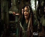 Octavia (Marie Avgeropoulos) fights in the final battle for her people’s survival, but not everyone is willing to play fair. Eliza Taylor,