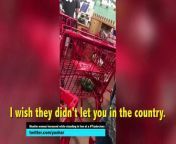 While in line at a Virginia Trader Joe&#39;s, Jeremy McLellan caught on camera one customer&#39;s anti-muslim rant.