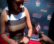 Mel B at the red carpet event for the 10th season of America&#39;s Got Talent.