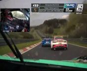 24H Nurburgring 2024 Qualifying Race 2 Close Move Olsen Takes Lead from xvi move