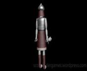 A video, of the Andrei 3D model. Andrei is equipped with his daggers. Created by Scott Snider using 3DS MAX. Uploaded 04-06-2024.