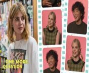 Lucy Boynton &amp; Justin H. Min on unique time travel movie The Greatest Hits