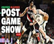 The Celtics won their 62nd game in a blowout against the Portland Blazers. Join us for the post game show as we break down Jaylen Brown&#39;s return, Kristaps Porzingis&#39; incredible form, and how the Stay Ready Crew might impact Joe Mazzulla&#39;s Coach of the Year chances.&#60;br/&#62;&#60;br/&#62;Please LIKE this video and SUBSCRIBE to the channel!&#60;br/&#62;&#60;br/&#62;Check out this week&#39;s underrated plays vid: &#60;br/&#62;&#60;br/&#62; • Underrated Celtics Plays You Might Ha...&#60;br/&#62;️Subscribe to the podcast: https://podcasts.apple.com/podcast/fi...&#60;br/&#62;Follow us on Instagram:&#60;br/&#62;&#60;br/&#62; / firsttothefloor18&#60;br/&#62;Watch live Celtics games with us: https://playback.tv/celticsblog&#60;br/&#62;Check out Spooney&#39;s latest column on CelticsBlog: https://bit.ly/3UCITHv&#60;br/&#62;&#60;br/&#62;JOIN OUR DISCORD SERVER:&#60;br/&#62;&#60;br/&#62; / discord&#60;br/&#62;Buy our MERCH, Support the show!: https://bit.ly/fttfmerch&#60;br/&#62;&#60;br/&#62;Elevate your style game on and off the course with the PXG Spring Summer 2024 collection. Head over to https://PXG.com/GARDEN and save 10% on all apparel.&#60;br/&#62;&#60;br/&#62;Get in on the excitement with PrizePicks, America’s No. 1 Fantasy Sports App, where you can turn your hoops knowledge into serious cash. Download the app today and use code CLNS for a first deposit match up to &#36;100! Pick more. Pick less. It’s that Easy! Go to https://PrizePicks.com/CLNS