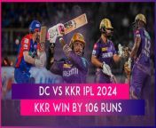 Sunil Narine put in an all-round show as Kolkata Knight Riders beat Delhi Capitals by 106 runs in IPL 2024 on April 3. With this win, KKR moved to the top of the IPL 2024 points table.&#60;br/&#62;
