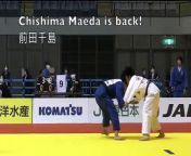 Puts Her 1st Opponent on a STRETCHER and CHOKES OUT Another! Chishima Maeda is Back! from 1st time fe xxx