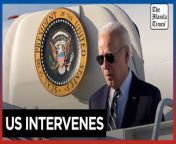 Biden urges Israel restraint; US prevents escalation.&#60;br/&#62;&#60;br/&#62;The United States played a key role in assisting Israel to intercept Iran&#39;s drones and missiles during a recent attack, aiming to prevent further escalation in the Middle East. President Biden, meeting with G7 leaders, sought international cooperation in condemning Iran&#39;s actions. Despite the successful interception of most weapons, US officials warned of Iran&#39;s intent to cause damage and casualties, emphasizing the need for strategic caution to avoid a broader conflict.&#60;br/&#62;&#60;br/&#62;Photos by AP&#60;br/&#62;&#60;br/&#62;Subscribe to The Manila Times Channel - https://tmt.ph/YTSubscribe &#60;br/&#62;Visit our website at https://www.manilatimes.net &#60;br/&#62; &#60;br/&#62;Follow us: &#60;br/&#62;Facebook - https://tmt.ph/facebook &#60;br/&#62;Instagram - https://tmt.ph/instagram &#60;br/&#62;Twitter - https://tmt.ph/twitter &#60;br/&#62;DailyMotion - https://tmt.ph/dailymotion &#60;br/&#62; &#60;br/&#62;Subscribe to our Digital Edition - https://tmt.ph/digital &#60;br/&#62; &#60;br/&#62;Check out our Podcasts: &#60;br/&#62;Spotify - https://tmt.ph/spotify &#60;br/&#62;Apple Podcasts - https://tmt.ph/applepodcasts &#60;br/&#62;Amazon Music - https://tmt.ph/amazonmusic &#60;br/&#62;Deezer: https://tmt.ph/deezer &#60;br/&#62;Tune In: https://tmt.ph/tunein&#60;br/&#62; &#60;br/&#62;#themanilatimes&#60;br/&#62;#worldnews &#60;br/&#62;#biden&#60;br/&#62;#intervention&#60;br/&#62;