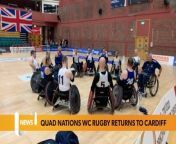 Wheelchair rugby has called Cardiff home for the last few years, and the sport returns to the capital for the Quad Nations, where some of the best teams in the world will compete before the Paralympics later on this year.