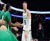 New York Knicks Upset Boston Celtics on the Road on Thursday from ma ki v