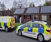 A crime scene is currently in place after police find human remains at a home in Wigan