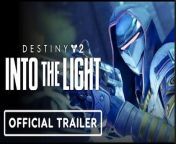 Destiny 2: Into the Light launches today, April 9, as a free update to all players. Experience the new game mode, Onslaught, and earn the new Brave Arsenal of Weapons. &#60;br/&#62;&#60;br/&#62;The Witness&#39;s forces swell across Sol in unparalleled numbers. The Vanguard calls upon all fireteams to regroup and defend the Last City. Arm yourself with Shaxx’s personal armory of outlawed weapons, then join your fellow Guardians and build formidable defenses to repel waves of the Witness’s forces in the new Onslaught PvE Activity. &#60;br/&#62;&#60;br/&#62;The time has come to stand and fight.&#60;br/&#62;&#60;br/&#62;Destiny 2: Into the Light will be available from April 9 to June 3, 2024.