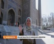 Pelajar dari Silk Road International University of Tourism and Culture Heritage, Samarkand Uzbekistan
