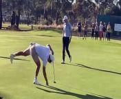 Lucas Herbert makes a birdie on the 18th to shoot 61 at Neangar Park Pro-Am from char park sex