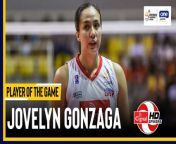 Sgt. Jovelyn Gonzaga certainly got everyone&#39;s attention in leading Cignal to a big win over PLDT in the PVL All-Filipino Conference.