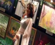 Udita Goswami Hot in Transparent Saree from saree mil