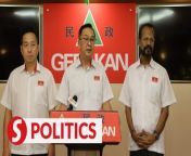 Ahead of Perikatan Nasional’s supreme council meeting on Monday, Gerakan has announced that it wants to contest again for the Kuala Kubu Baharu seat in the upcoming by-election next month.&#60;br/&#62;&#60;br/&#62;Gerakan president Datuk Dr Dominic Lau said on Saturday (April 20) that this decision was made by the party’s central committee members and will be relayed to the Perikatan supreme council meeting on Monday (April 22).&#60;br/&#62;&#60;br/&#62;Read more at https://tinyurl.com/4fjp7kj7&#60;br/&#62;&#60;br/&#62;WATCH MORE: https://thestartv.com/c/news&#60;br/&#62;SUBSCRIBE: https://cutt.ly/TheStar&#60;br/&#62;LIKE: https://fb.com/TheStarOnline