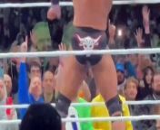 Cody Rhodes &amp; Seth Rollins vs The Rock &amp; Roman Reigns - WWE Wrestlemania XL