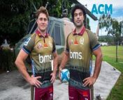 Reds pair James O&#39;Connor and Zane Nonggorr are hoping to do justice to their Anzac jersey. Video via AAP.