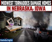 On Friday, a tornado barreled through suburban Omaha, Nebraska, leaving a trail of destruction in its wake. The powerful storm inflicted damage on hundreds of homes and structures as it ripped through farmland and residential areas for miles. While some injuries were reported, fortunately, there were no immediate fatalities. Across Nebraska and Iowa, multiple tornadoes were sighted on the same day. However, the most devastating impact was felt as the tornado transitioned from rural landscapes to suburban neighbourhoods northwest of Omaha, a city with a population of 485,000. &#60;br/&#62; &#60;br/&#62;#TornadoDamage #NebraskaTornado #IowaTornado #LincolnTornado #USNews #SevereWeather #NaturalDisaster #StormDamage #EmergencyResponse #TornadoAlert&#60;br/&#62;~PR.152~ED.194~GR.122~HT.318~