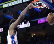 76ers Triumph in Game 3 with Embiid's Stellar 50-Point Outing from joel and ellie