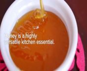 Honey is considered a versatile kitchen essential. Primarily, you can use it as a healthier alternative sweetener to regular sugar. This video shares uncommon or surprising uses of honey at home.&#60;br/&#62;&#60;br/&#62;Not all honey is equal. Make sure to get quality and pure honey. If available, also opt for organic, raw organic honey, as this type of honey is not processed, and all the good elements remain intact: https://www.natures-glory.com/collections/honey