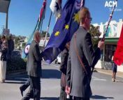Moruya ANZAC Day Service 2024. Video by Vic Silk