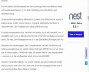 Nest Aware Subscription