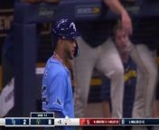 Watch: Chaos ensues as Siri and Uribe brawl at Rays-Brewers from ray cartoon full movedian cousin sister brother real hidden sexilxnxx sex videos