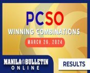 Here are the winning lotto combinations of the lotto draw results for the 9 p.m. draw on Tuesday, March 26. &#60;br/&#62;&#60;br/&#62;Subscribe to the Manila Bulletin Online channel! - https://www.youtube.com/TheManilaBulletin&#60;br/&#62;&#60;br/&#62;Visit our website at http://mb.com.ph&#60;br/&#62;Facebook: https://www.facebook.com/manilabulletin &#60;br/&#62;Twitter: https://www.twitter.com/manila_bulletin&#60;br/&#62;Instagram: https://instagram.com/manilabulletin&#60;br/&#62;Tiktok: https://www.tiktok.com/@manilabulletin&#60;br/&#62;&#60;br/&#62;#ManilaBulletinOnline&#60;br/&#62;#ManilaBulletin&#60;br/&#62;#LatestNews&#60;br/&#62;