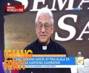 Ang Semana Santa ay pag-alala sa Diyos sa kanyang kahirapan. Ano-ano ba ang iba’t ibang mga tradisyon tuwing Semana Santa? Panoorin ang video.&#60;br/&#62;&#60;br/&#62;Hosted by the country’s top anchors and hosts, &#39;Unang Hirit&#39; is a weekday morning show that provides its viewers with a daily dose of news and practical feature stories.&#60;br/&#62;&#60;br/&#62;Watch it from Monday to Friday, 5:30 AM on GMA Network! Subscribe to youtube.com/gmapublicaffairs for our full episodes.