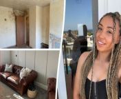 A woman who rented a run-down council house has spent £3k renovating it - using bargains from Primark and B&amp;M - and saved £10k by doing the work herself.&#60;br/&#62;&#60;br/&#62;Celene Francis, 25, started renting her council house in April 2020 and has renovated the property to make it more of a home.&#60;br/&#62;&#60;br/&#62;When she moved in, the mum-of-one said the house was in a &#92;