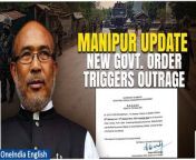 Manipur governor&#39;s decree for government offices to operate on March 30-31, coinciding with Easter, draws criticism from tribal groups, citing offense to Christian sentiments. With Manipur&#39;s significant Christian population, concerns are raised over the disregard for religious observance. This decision reignites tensions in the ethnically diverse state, exacerbating existing fault lines between tribal communities and the majority Meiteis.&#60;br/&#62; &#60;br/&#62;#Manipur #Kuki #Meiti #Kukizo #Christians #Manipurnews #Manipurcrisis #Manipurupdates #Manipurp #Indianews #Politics #Oneindia #Oneindianews &#60;br/&#62;~PR.152~ED.155~GR.125~HT.96~