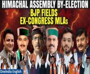 The Bharatiya Janata Party on Tuesday named six former Congress MLAs, disqualified from the House, as its candidates for the Himachal Pradesh Assembly bypolls. The BJP on Tuesday named its candidates for the Assembly bypolls in several states, including Gujarat, Sikkim, West Bengal and Karnataka. The party has fielded the six MLAs from the seats they held as Congress members before their disqualification. The BJP nominated Sudhir Sharma from Dharamshala, Ravi Thakur from Lahaul and Spiti, Rajinder Rana from Sujanpur, Inder Dutt Lakhanpal from Barsar, Chetanya Sharma from Gagret and Devinder Kumar Bhutto from Kutlehar. &#60;br/&#62; &#60;br/&#62;#HimachalAssembly #Byelection #BJP #CongressRebels #MLAs #RSpoll #PoliticalNews #ElectionUpdates #IndianPolitics #HimachalPradesh #BJPLeadership #CongressParty #RebelMLAs #PoliticalStrategy #VoteBank #RegionalPolitics #ElectoralPolitics #PartyPolitics #BJPStrategy #CongressLeadership&#60;br/&#62;~PR.152~ED.194~GR.123~
