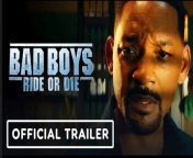 On the run: Bad Boys-style. Check out the trailer for Bad Boys: Ride Or Die, an upcoming action comedy movie starring Will Smith, Martin Lawrence, Vanessa Hudgens, Alexander Ludwig, Paola Nuñez, Eric Dane, Ioan Gruffudd, Jacob Scipio, Melanie Liburd, Tasha Smith, with Tiffany Haddish, and Joe Pantoliano.&#60;br/&#62;&#60;br/&#62;This Summer, the world&#39;s favorite Bad Boys are back with their iconic mix of edge-of-your seat action and outrageous comedy but this time with a twist: Miami&#39;s finest are now on the run. &#60;br/&#62;&#60;br/&#62;Bad Boys: Ride Or Die is written by Chris Bremner. It is produced by Jerry Bruckheimer, Will Smith, Chad Oman, and Doug Belgrad. Barry Waldman, Mike Stenson, James Lassiter, Jon Mone, Chris Bremner, and Martin Lawrence serve as executive producers. &#60;br/&#62;&#60;br/&#62;Bad Boys: Ride Or Die, directed by Adil &amp; Bilall, opens in US theaters on June 7 and in UK cinemas on June 5, 2024.