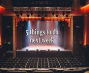 Assistant editor Iain Lynn with his entertainments guide to 5 things to do next week in and around Lancashire