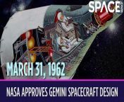On March 31, 1962, NASA approved the design of the new Gemini spacecraft. &#60;br/&#62;&#60;br/&#62;This small capsule could carry two astronauts into space at a time. NASA created the Gemini program to help the U.S. get ready for the Apollo missions that would later send astronauts to the moon. The Gemini spacecraft was designed by the Canadian engineer Jim Chamberlin and built by the McDonnell Aircraft Corporation. The design was pretty much a bigger version of the capsules NASA used for Project Mercury. Each capsule was shaped like a bell and measured about 19 feet long and 10 feet wide. Over the course of 10 missions, 16 astronauts flew to space in these cramped capsules.